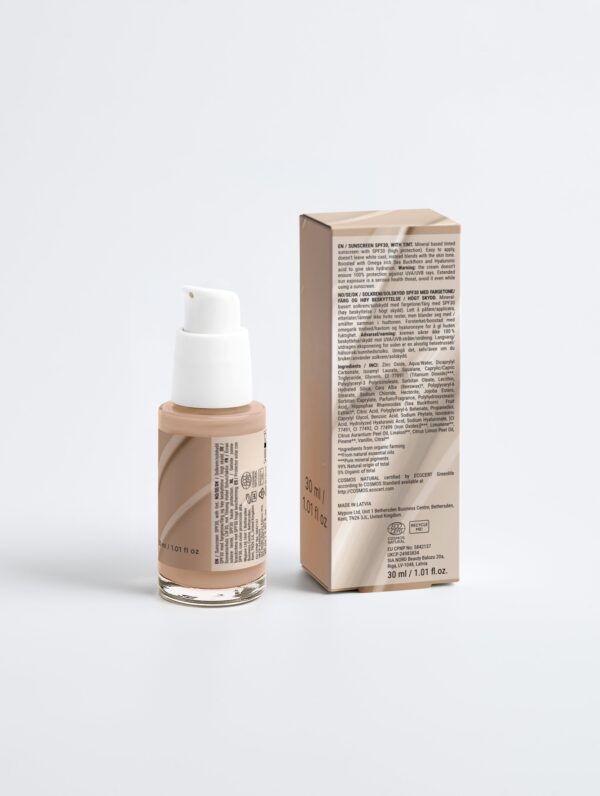 Sunscreen SPF30, with tint